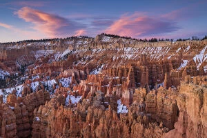 Images Dated 26th April 2022: Silent City at Sunrise, Bryce Canyon National Park, Utah, USA