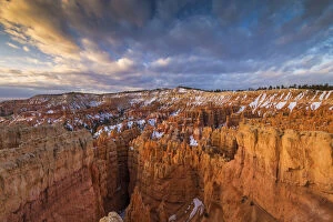 Images Dated 26th April 2022: The Silent City in Winter, Bryce Canyon National Park, Utah, USA