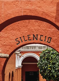 Monastery Of Saint Catherine Prints: Silent Patio, Santa Catalina Monastery, Arequipa, Peru