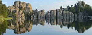 Images Dated 29th May 2013: Silvan Lake, Custer State Park, Black Hills, Custer County, South Dakota, USA