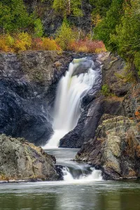 Flowing Water Prints: Silver Falls, Wawa, Ontario, Canada