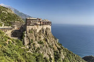 Simonopetra monastery, Simonos Petra, Mount Athos, Athos peninsula, Greece