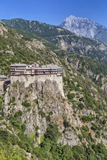 Simonopetra monastery, Simonos Petra, Mount Athos, Athos peninsula, Greece