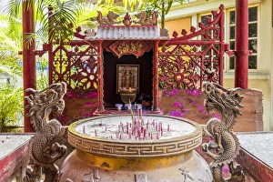 Sin Sze Si Ya temple in Kuala Lumpur, Malaysia