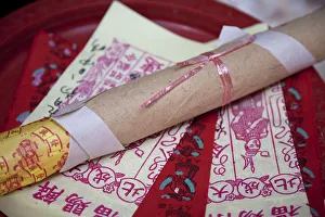 Images Dated 31st January 2012: Sin Tze Ya Temple, China Town, Kuala Lumpur, Malaysia