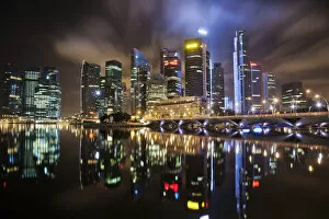 Images Dated 13th March 2012: Singapore, City Skyline