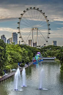 Images Dated 18th September 2018: Singapore Flyer ferris wheel, Singapore