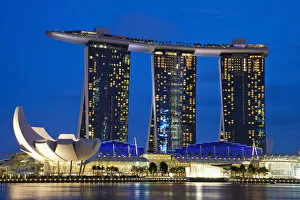 Images Dated 13th March 2012: Singapore, Marina Bay Sands Hotel and Casino