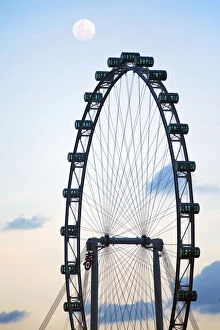 Images Dated 11th June 2012: Singapore, Singapore Flyer, the largest Ferris wheel in the world