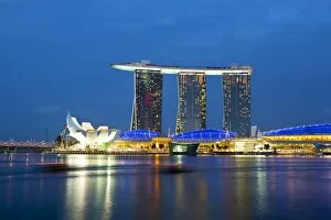 Sky Scraper Gallery: Singapore, Singapore, Marina Bay. The Marina Bay Sands Singapore