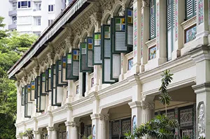 Singapore, traditional shophouse architecture