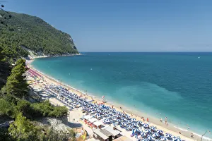 San Michele Prints: Sirolo, province of Ancona, Marche, Italy, Europe