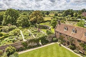 Cranbrook Prints: Sissinghurst Castle Garden, Cranbrook, Kent, England