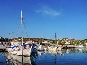 Skala Fishing Port, Patmos Island, Dodecanese, Greece