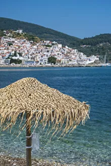 Images Dated 30th June 2022: Skopelos Town, Skopelos, Sporade Islands, Greece