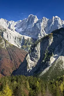 Skrlatica mountain from Visic Pass, Triglav National Park, Julian Alps, Slovenia