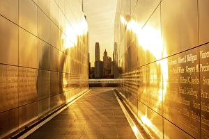 Jersey City Prints: Empty Sky Memorial with Manhattan in the background