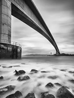 Skye Bridge and Kyle Akin, Kyleakin, Isle of Skye, Highland Region, Scotland