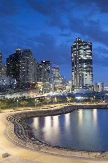 Skyline of Barangaroo Reserve, Sydney, New South Wales, Australia Skyline of Barangaroo Reserve, Sydney, New South Wales, Australia