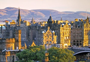 Scot Land Prints: Skyline, Edinburgh