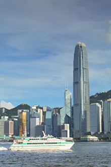 Skyline of Hong Kong Island, Hong Kong, China