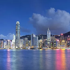 Images Dated 18th November 2016: Skyline of Hong Kong Island, Hong Kong, China