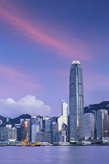 Images Dated 18th November 2016: Skyline of Hong Kong Island, Hong Kong, China