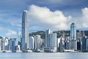 Images Dated 18th November 2016: Skyline of Hong Kong Island, Hong Kong, China