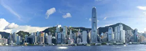 Orient Prints: Skyline of Hong Kong Island, Hong Kong, China