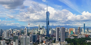 Kuala Lumpur Prints: Skyline with Merdeka 118 skyscraper