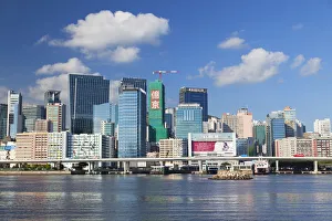 Skyscrapers of Kwun Tong, Kowloon, Hong Kong