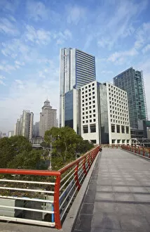 Skyscrapers in Zhujiang New Town, Tianhe, Guangzhou, Guangdong, China