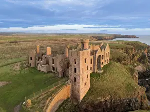 Aberdeenshire Prints: Slains Castle, Cruden Bay, Aberdeenshire, Scotland