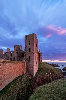 Aberdeenshire Prints: Slains Castle, Cruden Bay, Aberdeenshire, Scotland
