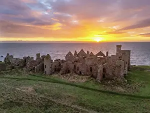 Aberdeenshire Prints: Slains Castle, Cruden Bay, Aberdeenshire, Scotland
