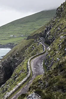 Winding Road Prints: Slea Head drive, Dingle Peninsula, County Kerry, Munster region, Republic of Ireland