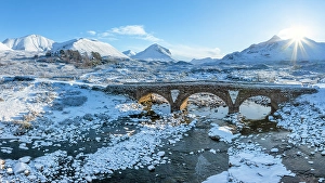 The Cuillins Prints: Sligachan Bridge and the Cullin Hills