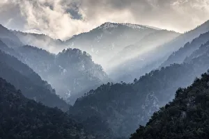 Layers Prints: The slopes of Mt. Olympus, Greece