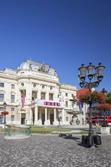 Bratislava Prints: Slovak National Theatre, Bratislava, Slovakia