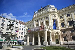 Images Dated 17th March 2011: Slovak National Theatre, Bratislava, Slovakia