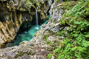 Soca Valley Prints: Slovenia, Triglav National Park, Soca valley, Soca river