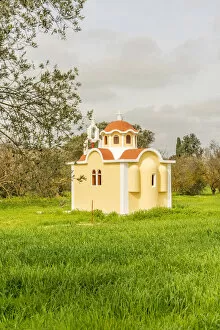 Images Dated 29th April 2021: A small chapel in Athienou, Nicosia District, Cyprus