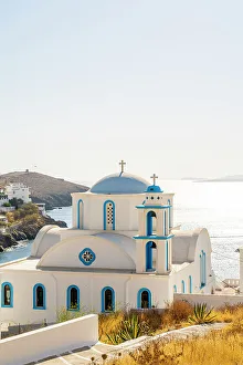 Bell Prints: Small chapel in Chora, Astypalaia, Dodecanese, Greek Islands, Greece