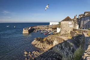 The small harbor at Coverack, Lizard Peninsula, Cornwall, England