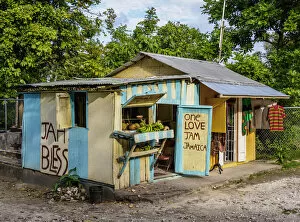 Images Dated 29th June 2020: Small shop by the road in Portland Parish, Jamaica