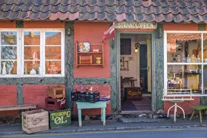 Small shop in Svaneke on Bornholm, Denmark