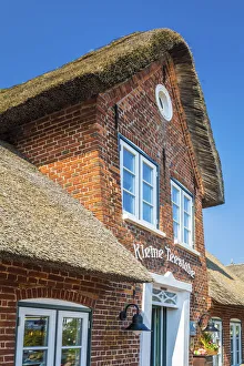 Keitum Prints: Small tea room in Keitum, Sylt, Schleswig-Holstein, Germany