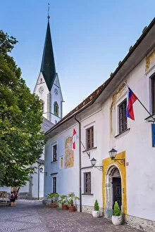 Images Dated 9th August 2022: Small town of Radovljica, Upper Carniola region, Slovenia
