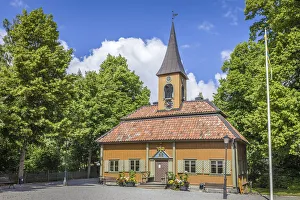 Small Town Prints: Smallest town hall of Sweden in Sigtuna, Stockholm County, Sweden