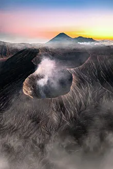 Cloud Prints: Smoke emitted from volcanoes craters
